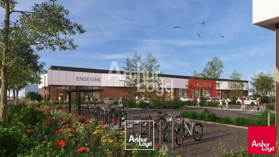 BLOIS NORD - LOCATION CELLULES COMMERCIALES 391 - 721 - 1381 - 1409 M² - ZONE COMMERCIALE