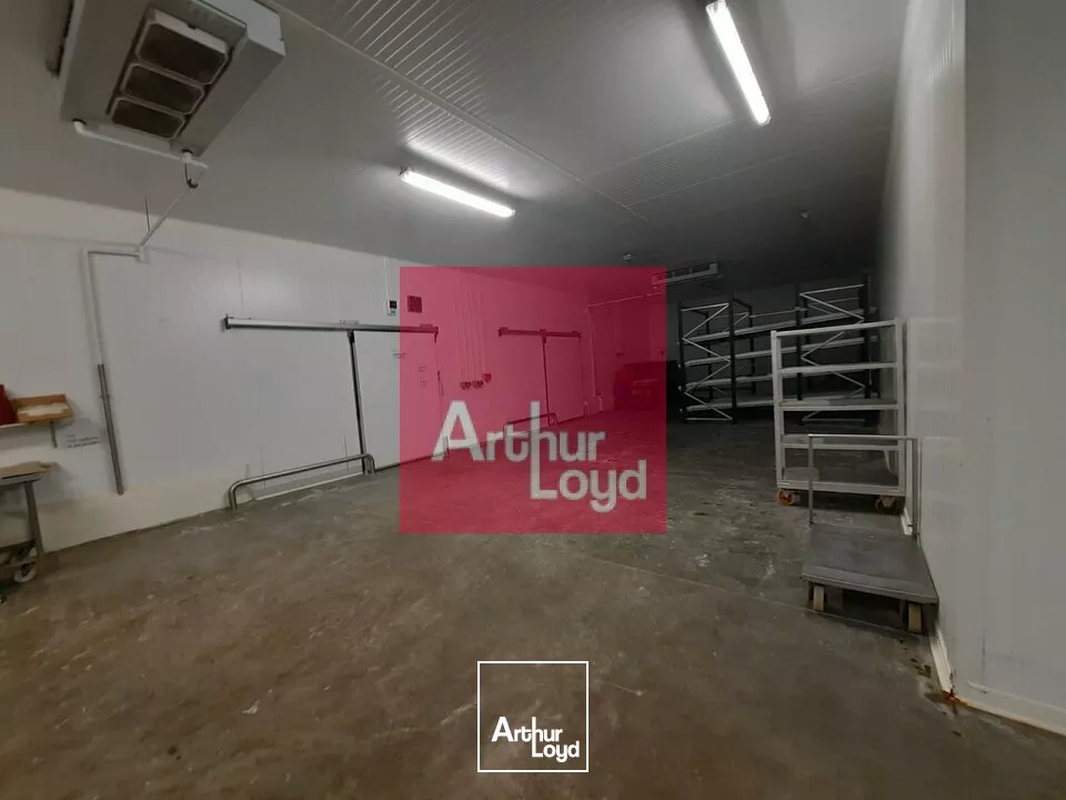 VOLVIC A VENTDRE ENSEMBLE IMMOBILIER LOCAL ACTIVITE 2700 M² - PARCELLE 24 600 M² - QUAIS