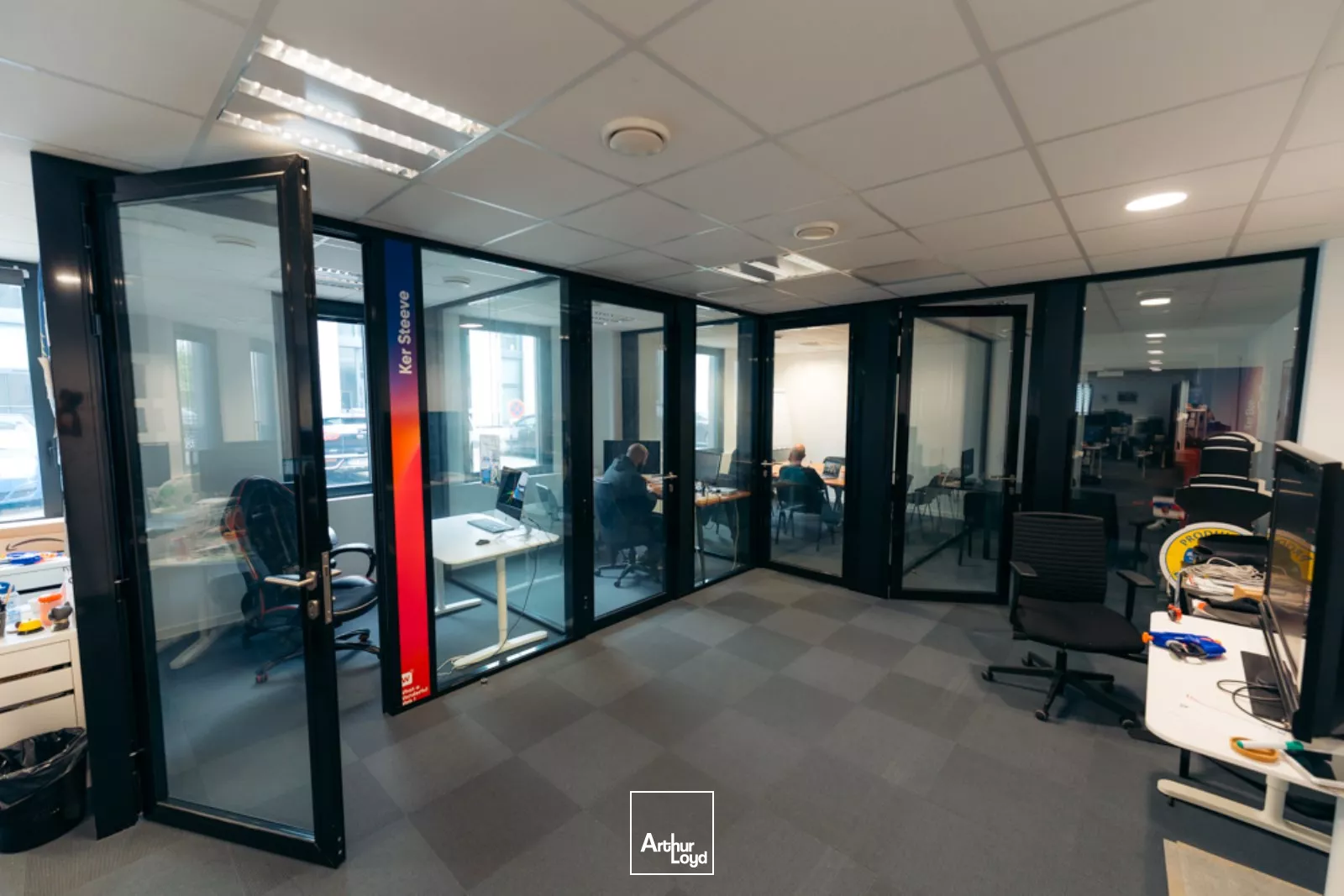 EXCLUSIVITE A SOUS LOUER PLATEAU DE BUREAU 370 M² PRAT PIP AEROPORT BREST