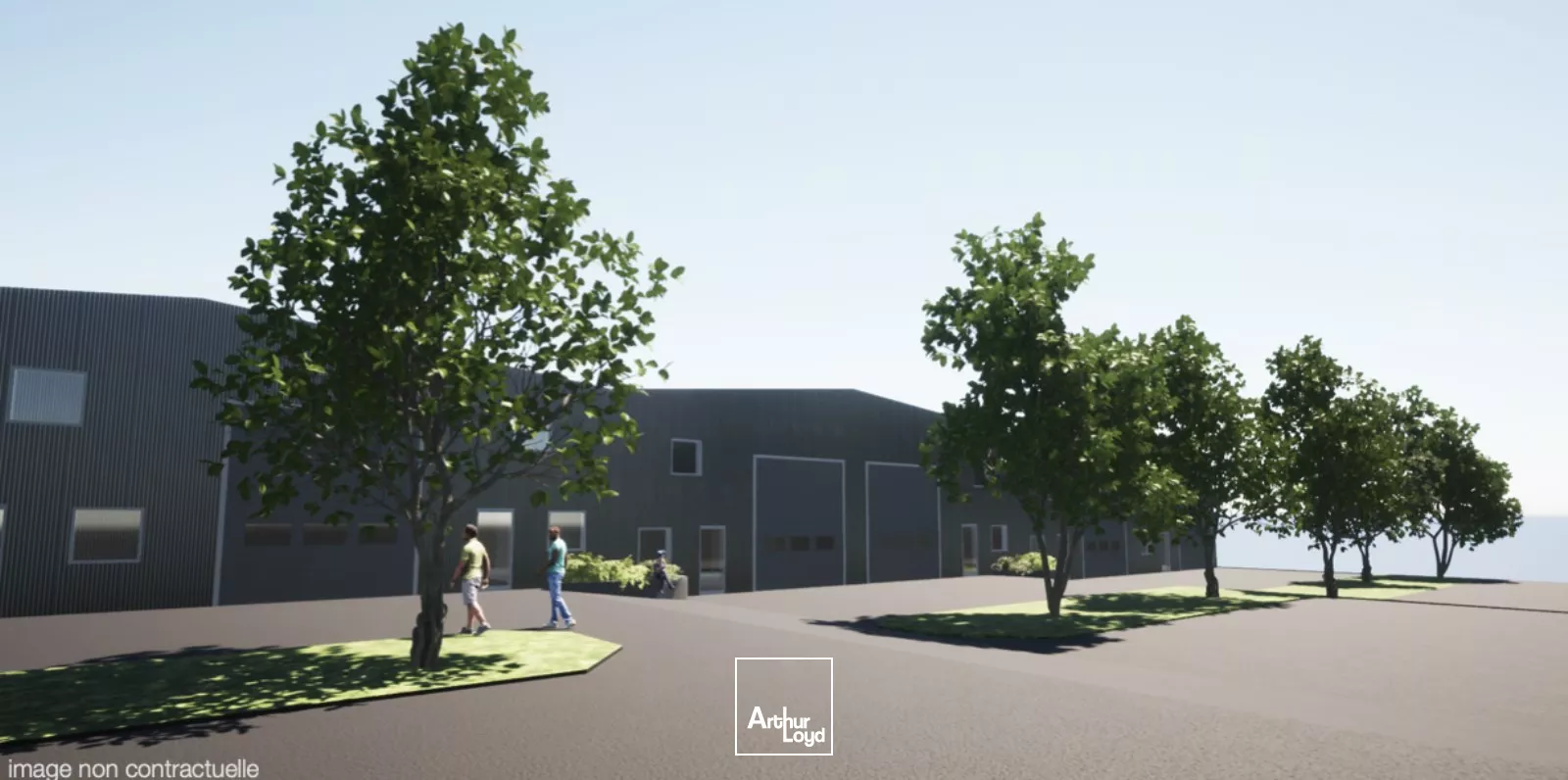 A VENDRE ou A LOUER : Bâtiment d'activité neuf à construire à Saint-Etienne