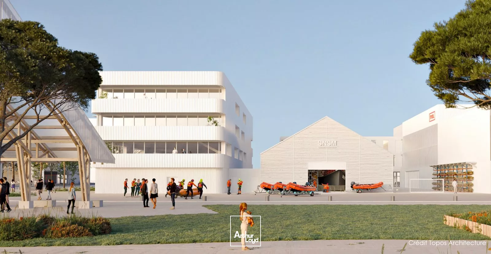 A LOUER BUREAUX COMMERCE ST NAZAIRE 250M2 A 800M2