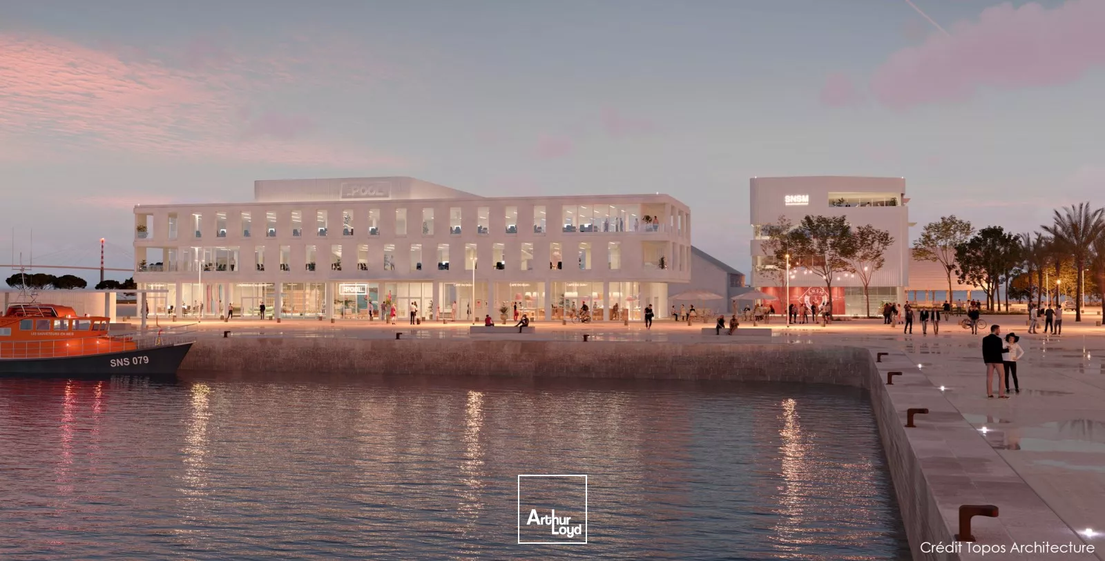 A LOUER BUREAUX COMMERCE ST NAZAIRE 250M2 A 800M2