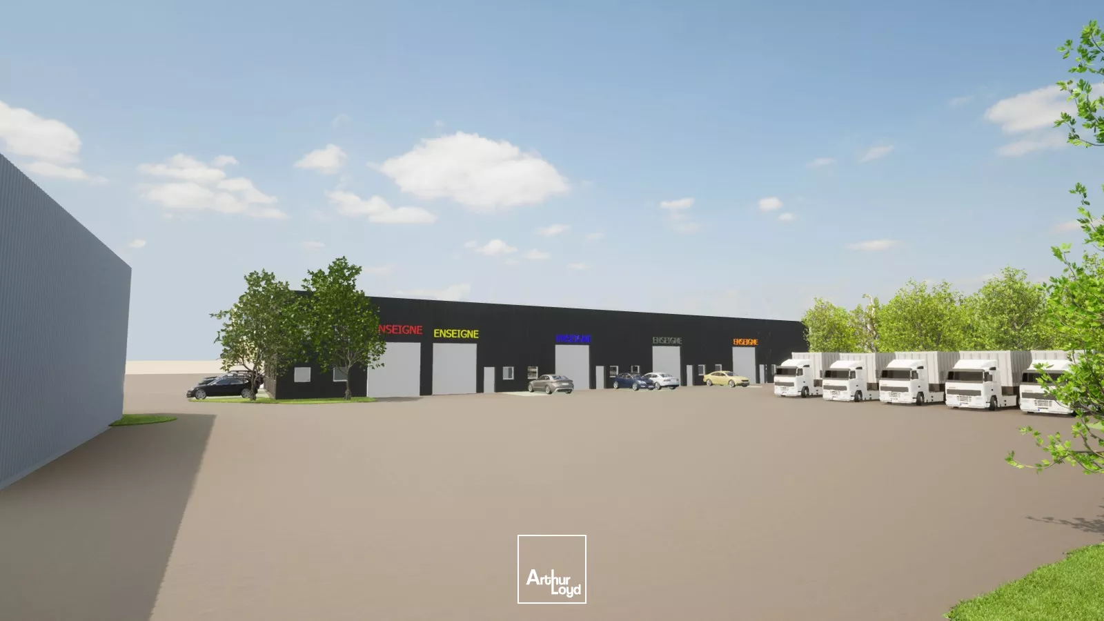 STOCKAGE - BUREAUX - A LOUER - MONTOIR 345 m2 - 40 M2