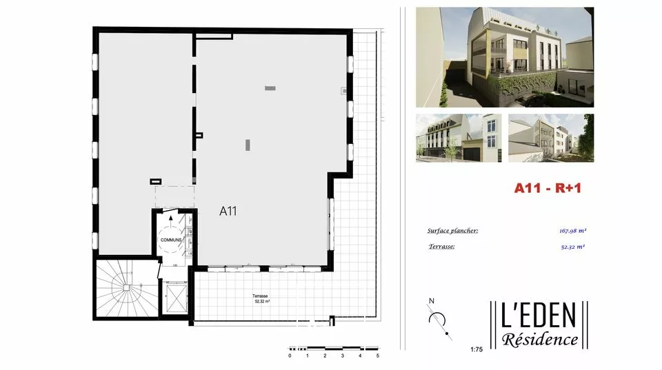 BUREAUX à VENDRE de 316 m²