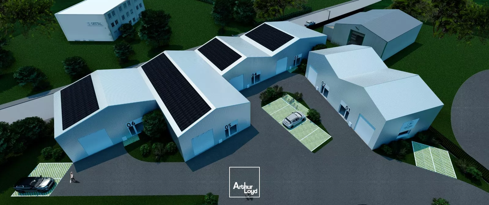 A VENDRE - ATELIER - ST NAZAIRE - - 321 m2 - STOCKAGE - ARTISANAT