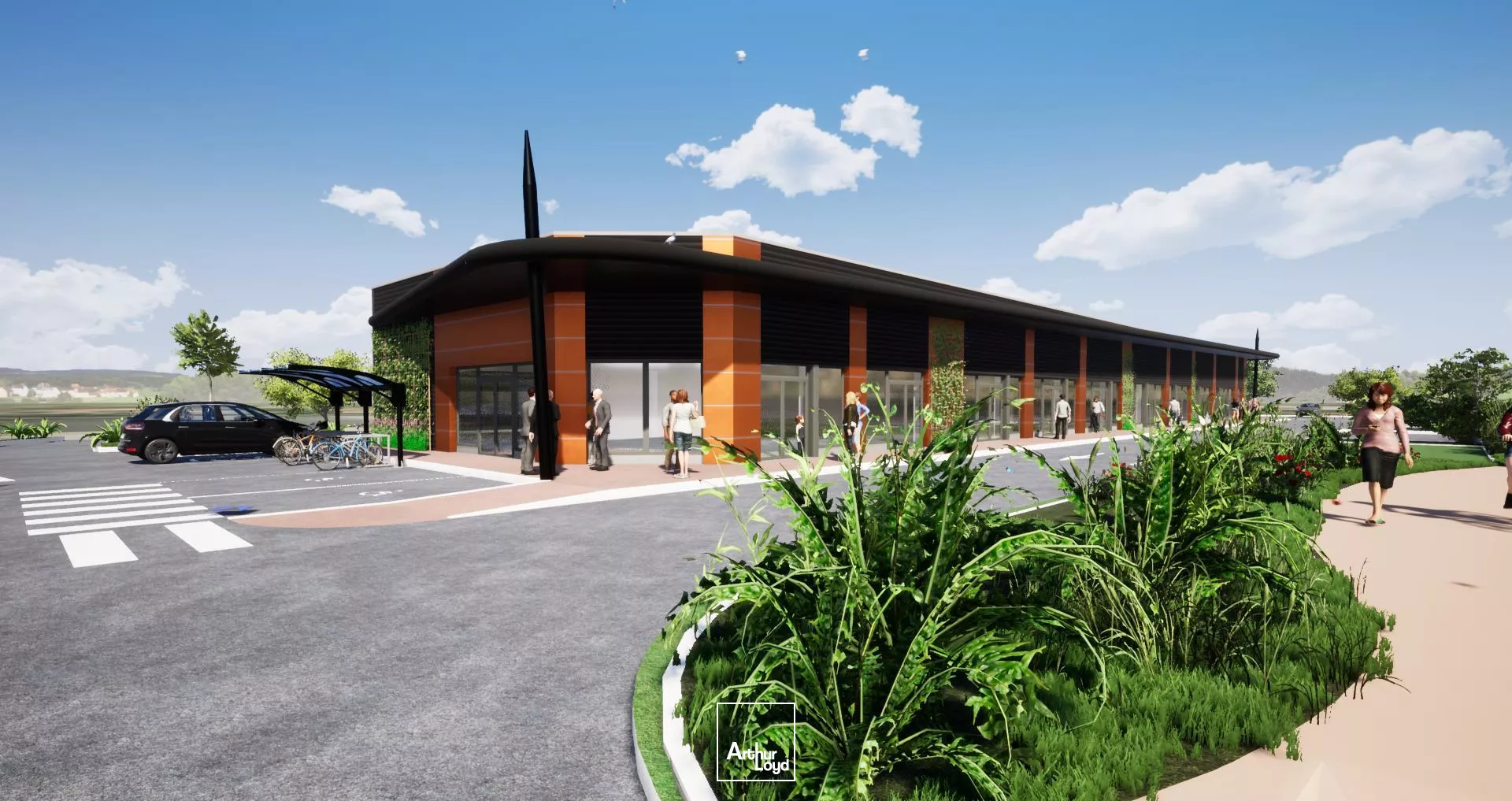 Cellules commerciales à louer - Castelculier