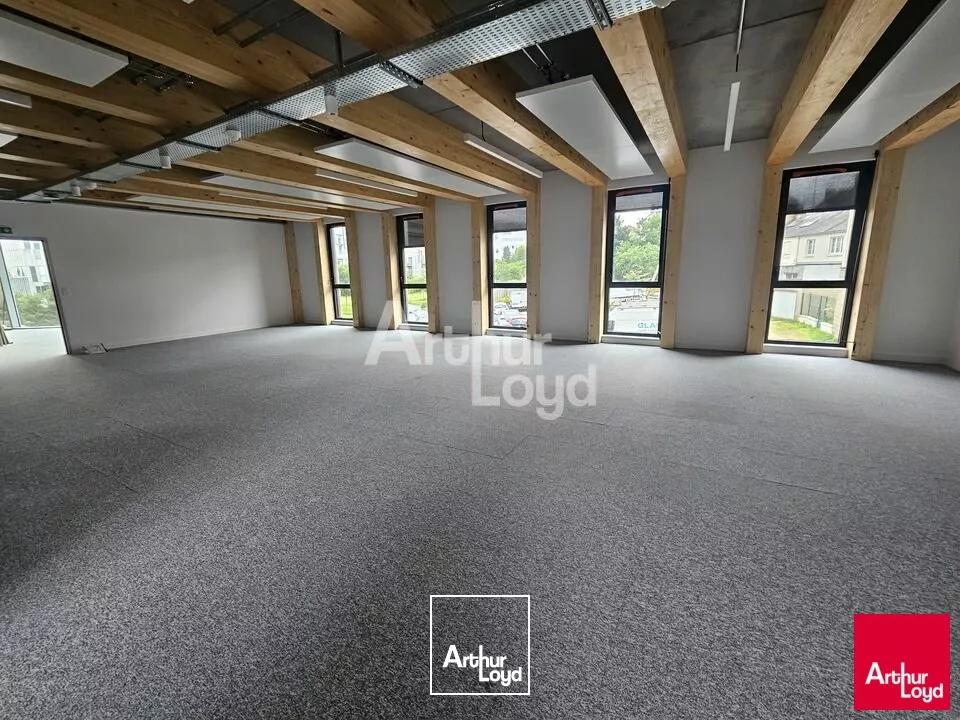 Angers Gare plateau de bureaux de 262 m² situé au rez-de-chaussée d'un programme neuf