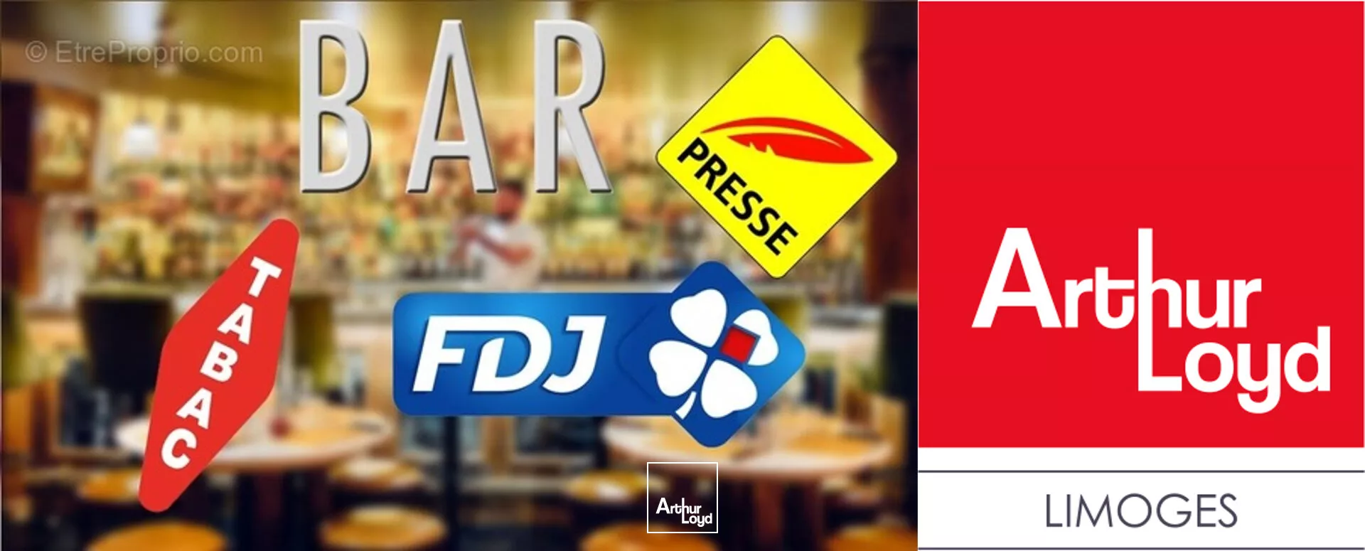 À Vendre : Fonds de Commerce Bar/Tabac/Épicerie/FDJ/Presse - Gros Potentiel de Développement Parsac 158 m²