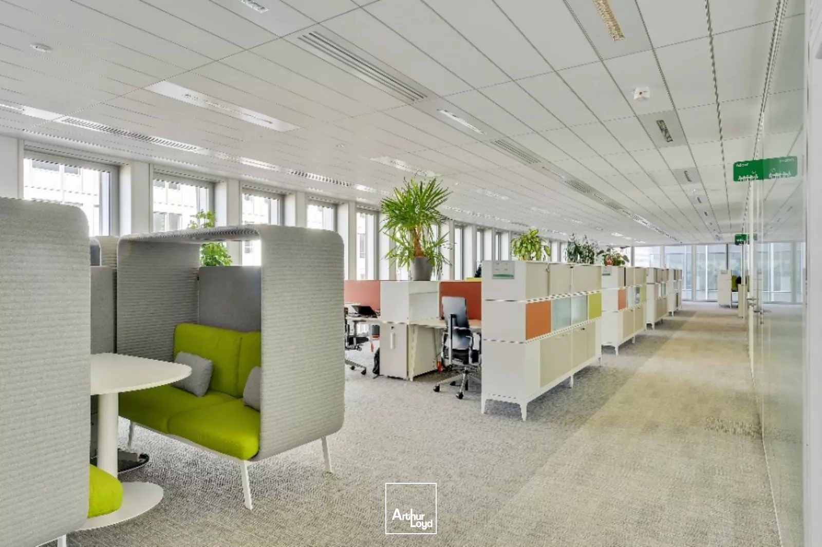 Bureaux neufs labellisés, avec Rooftop et nombreuses prestations hauts de gamme