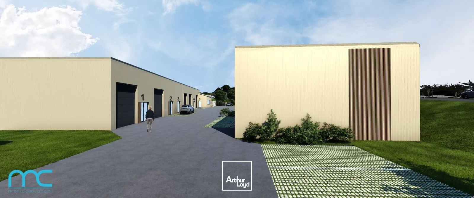 BUREAUX - STOCKAGE - 101 M2 - TRIGNAC - A VENDRE