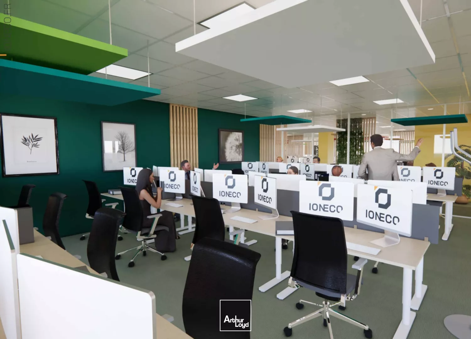 A VENDRE - BUREAUX - 180 M2 - ST NAZAIRE - ZONE DE BRAIS - TERTIAIRE - 