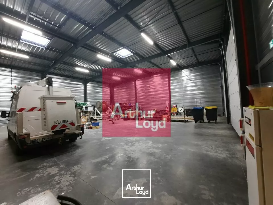 LEZOUX A LOUER LOCAL ACTIVITE 696 M² - PARCELLE 3600 M² - BATIMENT NEUF