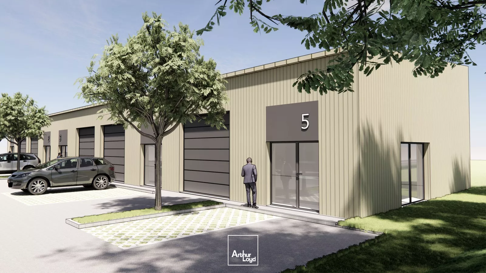 VEFA - LOCAUX D'ACTIVITE - 778 M² DIVISIBLES A PARTIR DE 127 M² - SARZEAU - VILLAGE MARIOTTE