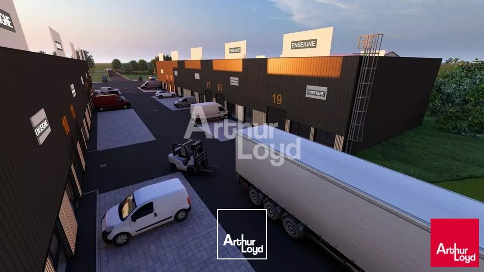 GOVEN - PARC D'ACTIVITES ECOPARK - CELLULES A L'ACHAT OU A LA LOCATION - DE 92 M² A 715 M²