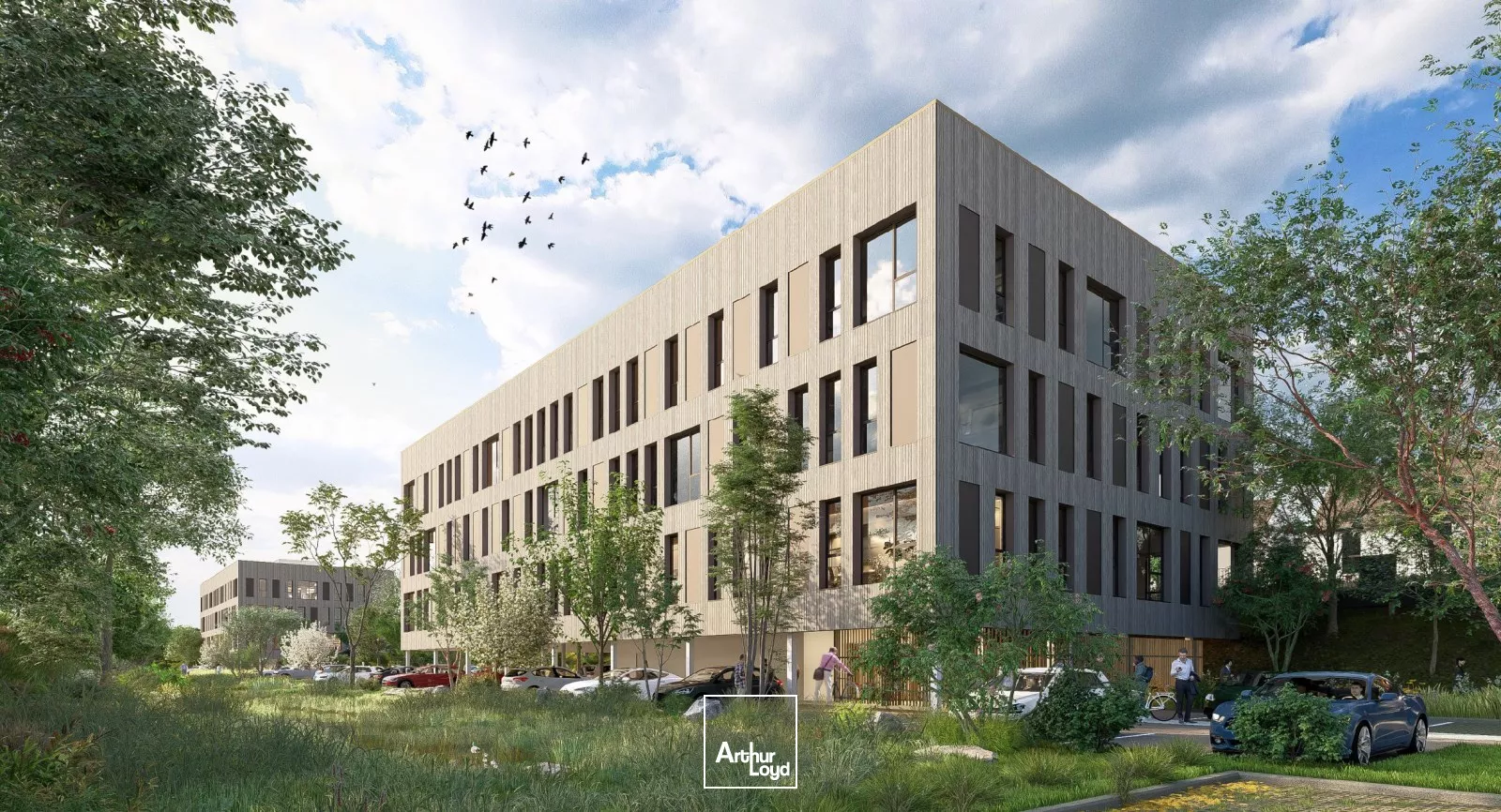 A LOUER BUREAUX NEUFS 699 M2 À MARGNY LES COMPIEGNE - ZAC DE LA PRAIRIE