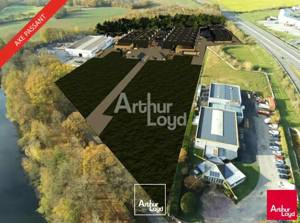 GOVEN - PARC D'ACTIVITES ECOPARK - CELLULE A L'ACHAT OU A LA LOCATION - 357 M² - BELLE VISIBILITE