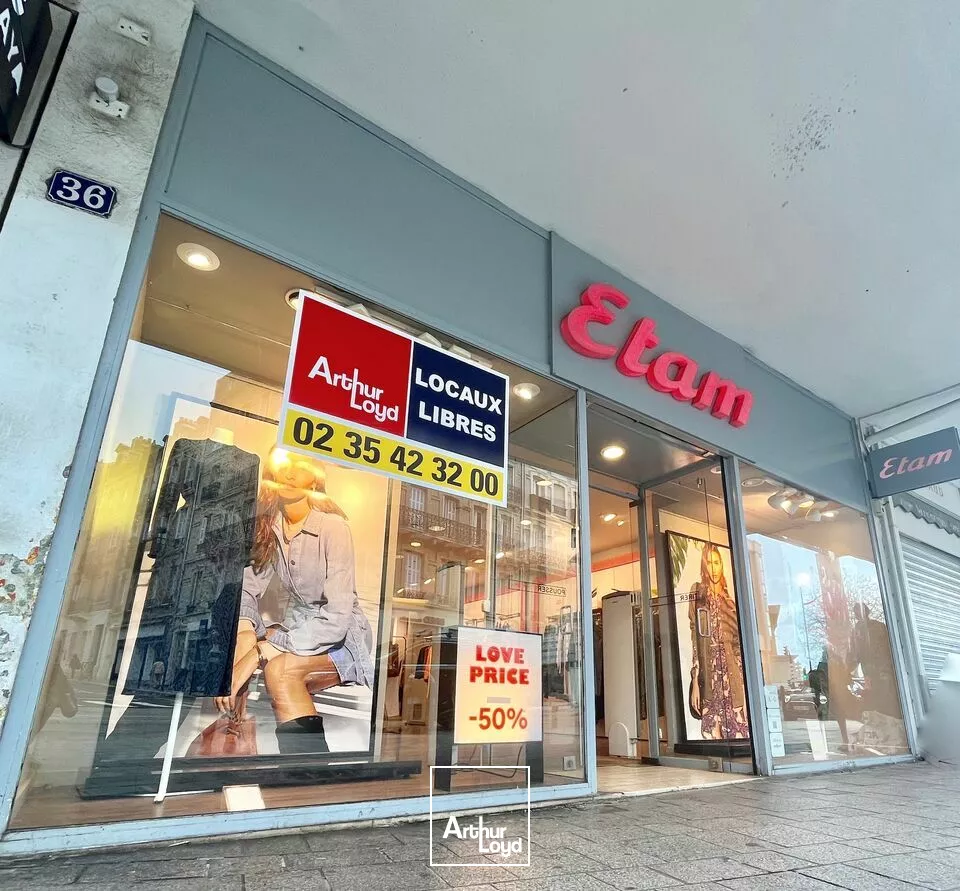 Grand local commercial sur Emplacement N°1. Secteur Coty. Rare.