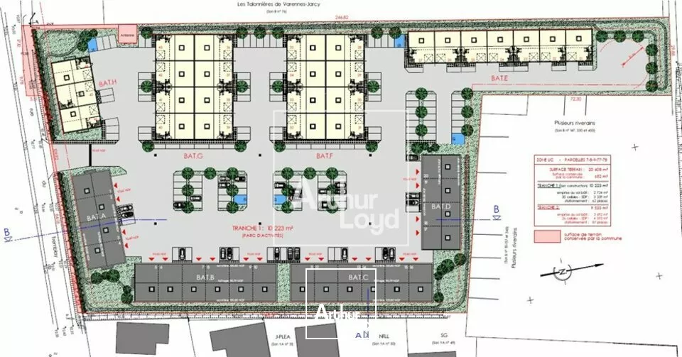 Cellules d'activité neuves à l'acquisition dès 165 m²