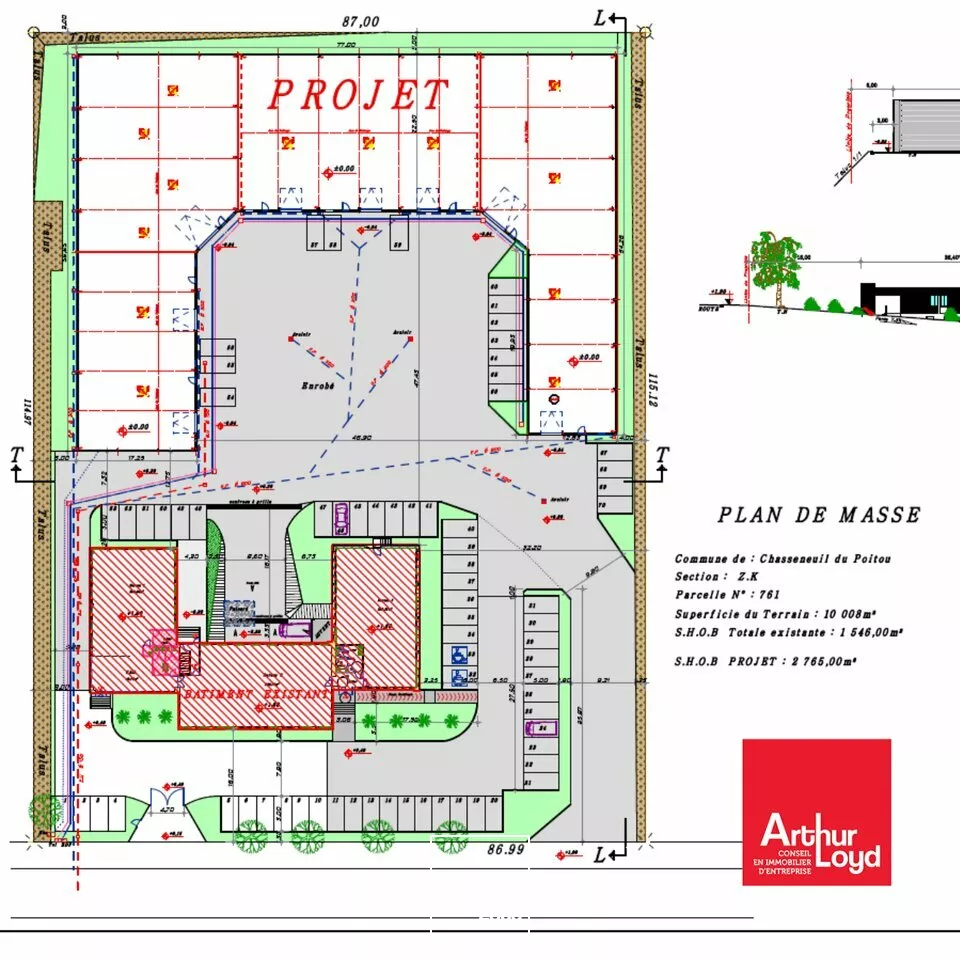 À VENDRE - LOCAL D'ACTIVITÉ DE 250M² - ZA CHASSENEUIL DU POITOU