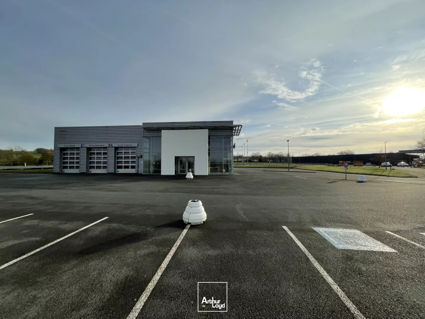 Batiment indépendant + terrain visibilité