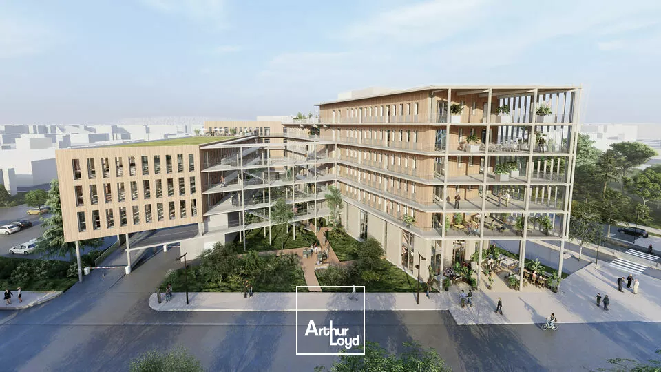 Programme neuf bureaux à louer Avignon Gare TGV Courtine