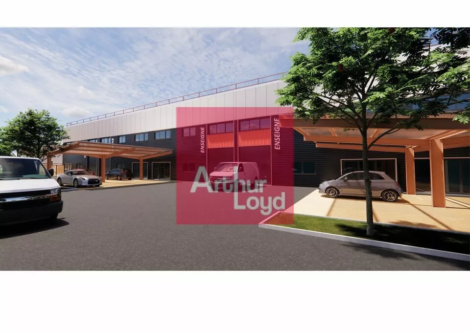 CLERMONT-FERRAND ZONE DES GRAVANCHES A LOUER LOCAL ACTIVITE 542 M² - PROGRAMME NEUF 