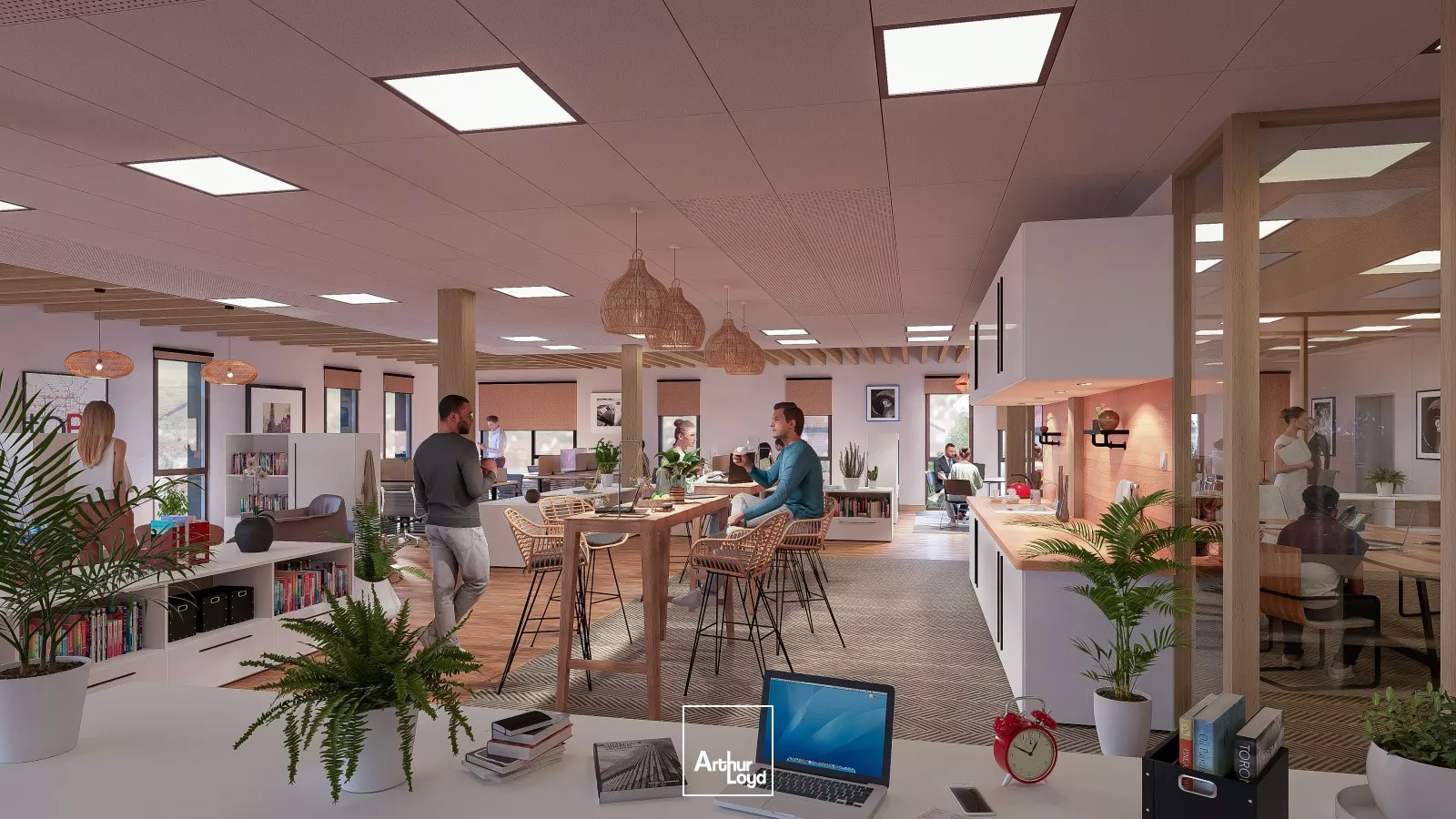 A LOUER BUREAUX NEUFS 699 M2 À MARGNY LES COMPIEGNE - ZAC DE LA PRAIRIE