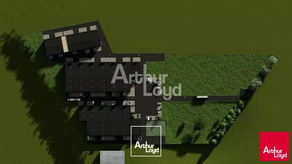 GOVEN - PARC D'ACTIVITES ECOPARK - CELLULE A L'ACHAT OU A LA LOCATION - 238 M²