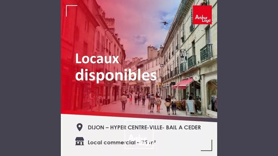CESSION DAB - LOCAL COMMERCIAL - DIJON CENTRE