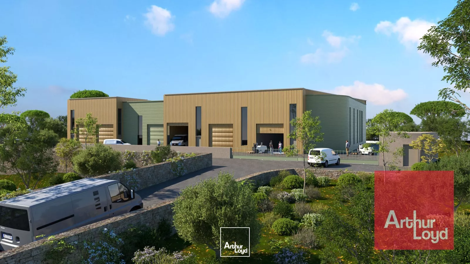 Local d'activité neufs à louer - Saint-Georges d'Orques