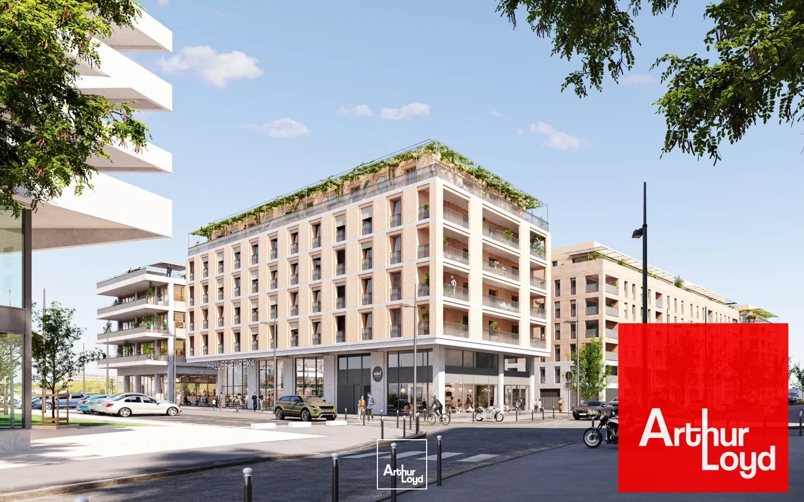 BUREAUX NEUFS AVEC TERRASSES A VENDRE A LOUER - MONTPELLIER EUREKA