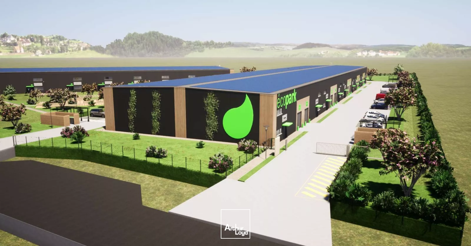 PARC D'ACTIVITÉS - ECOPARK à énergie positive - Cellules à partir 172 m2 - EST MÉTROPOLE ORLEANS