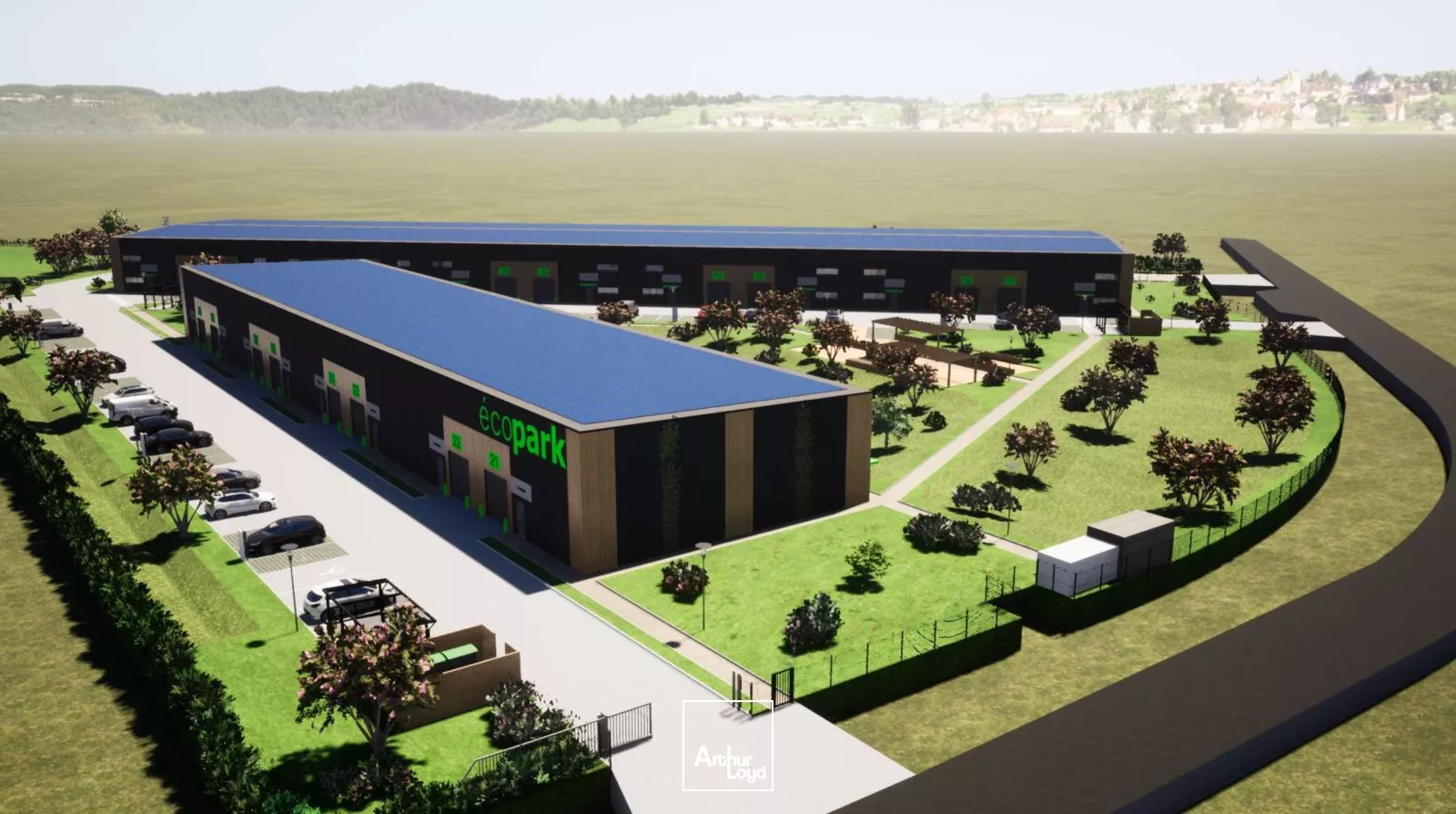 PARC D'ACTIVITÉS - ECOPARK à énergie positive - Cellules à partir 172 m2 - EST MÉTROPOLE ORLEANS
