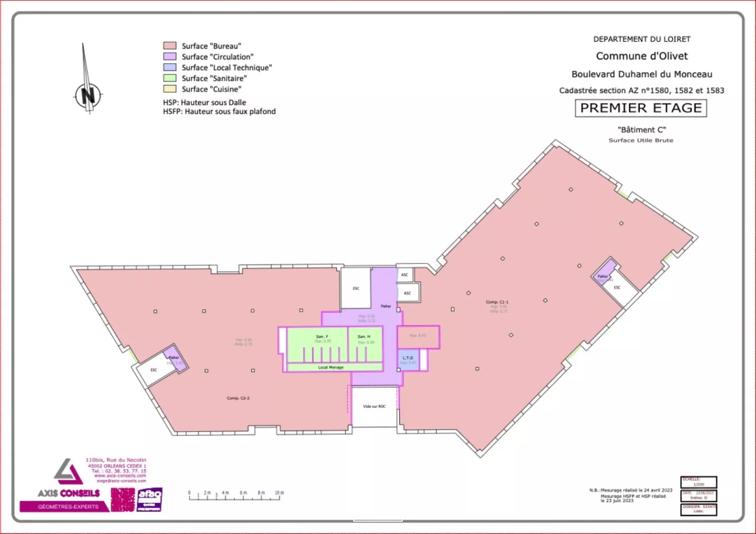 Bureaux NEUFS à Olivet - PARC DU MOULIN