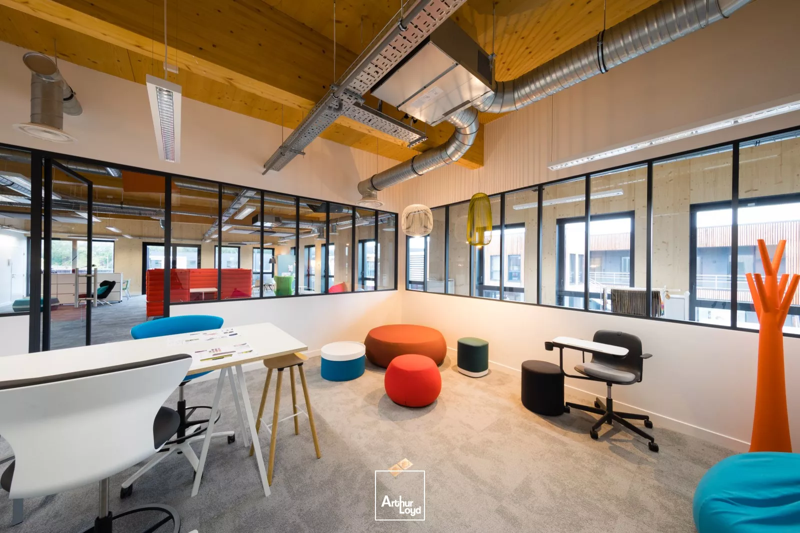 Forest Park Roncq : Bureaux neufs proche tous commerces à louer à vendre