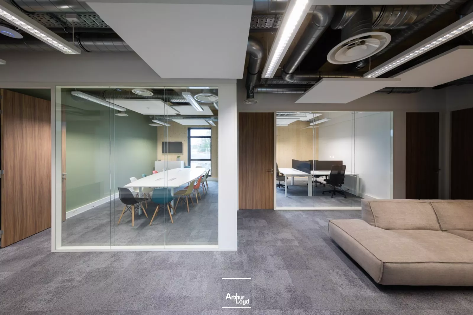 Forest Park Roncq : Bureaux neufs proche tous commerces à louer à vendre