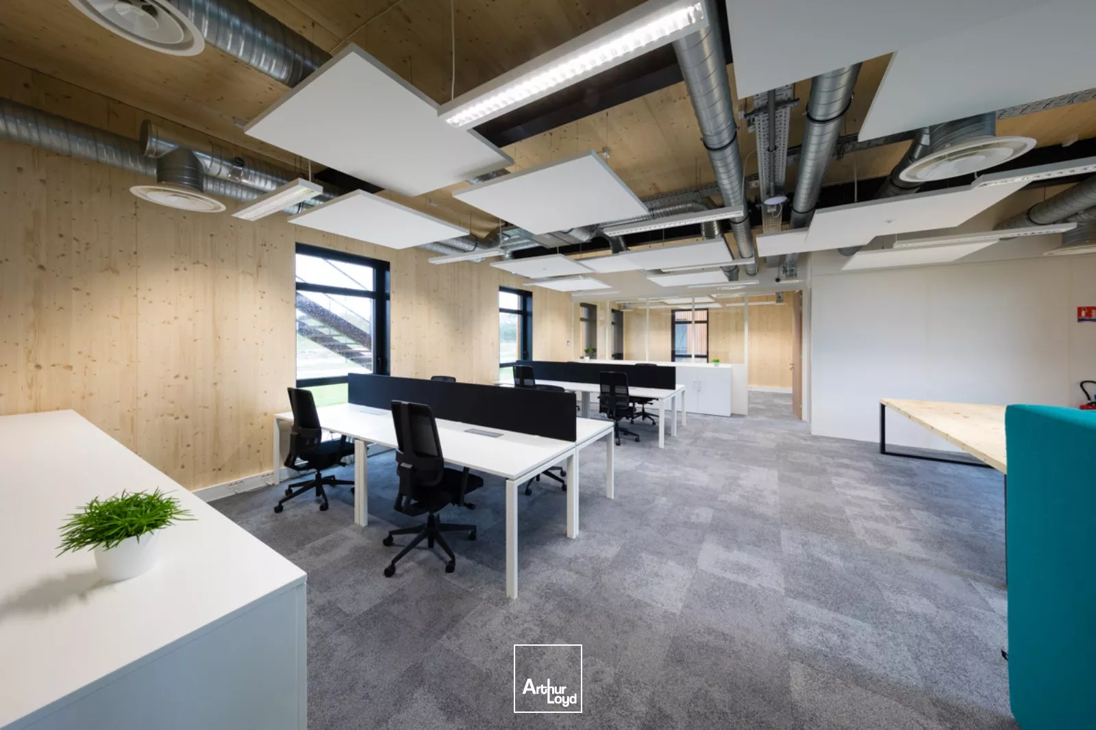 Forest Park Roncq : Bureaux neufs proche tous commerces à louer à vendre