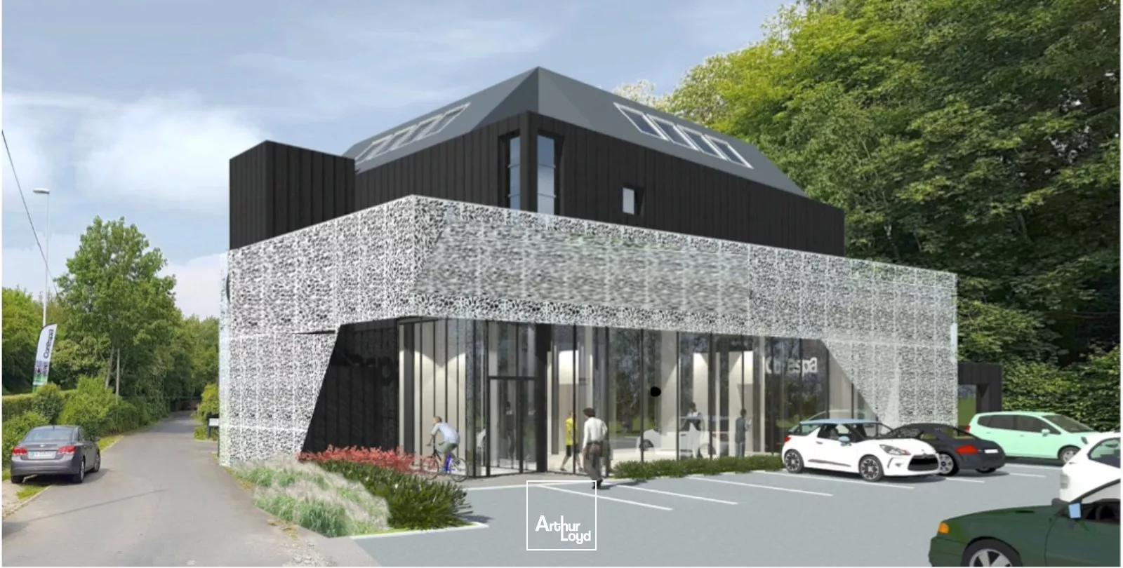 À vendre : Bureaux avec parkings dans un environnement verdoyant - Accessibilité idéale proche grands axes