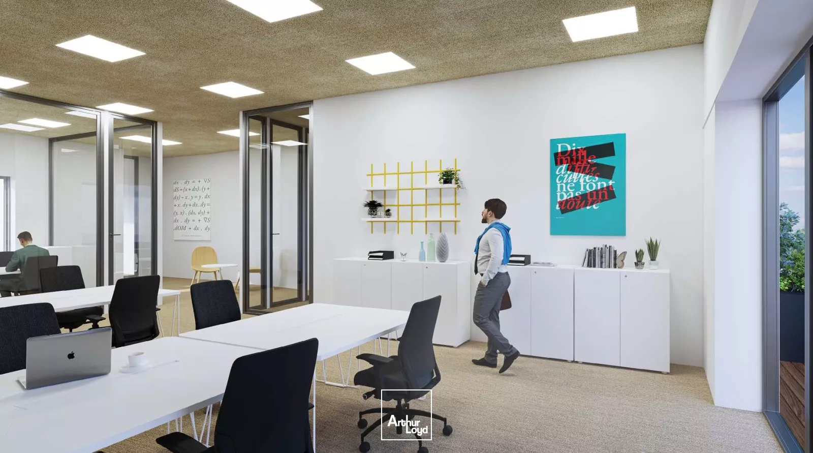 Bureaux à louer à Marcq-en-Baroeul Grand Boulevard - emplacement exceptionnel !