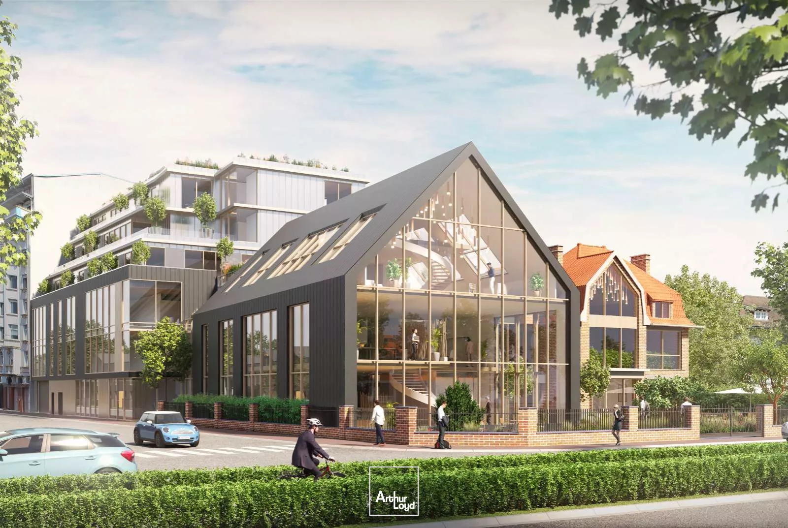 Bureaux à louer à Marcq-en-Baroeul Grand Boulevard - emplacement exceptionnel !