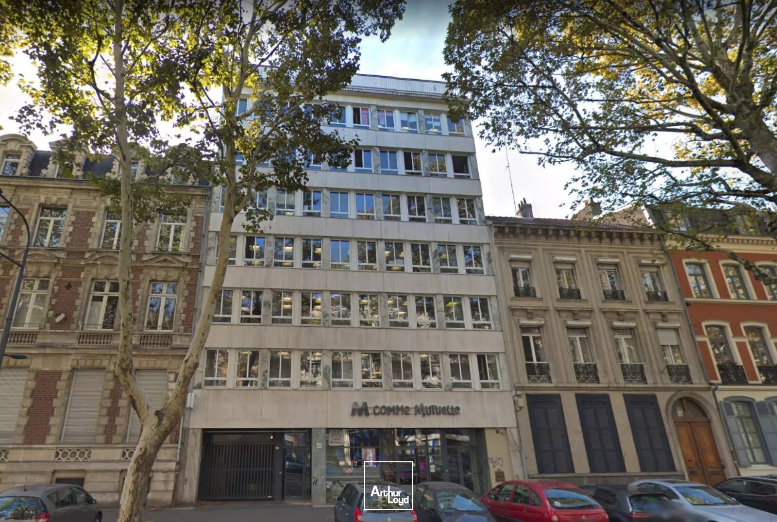 Bureaux à Louer - Boulevard de la Liberté à Lille avec Parkings