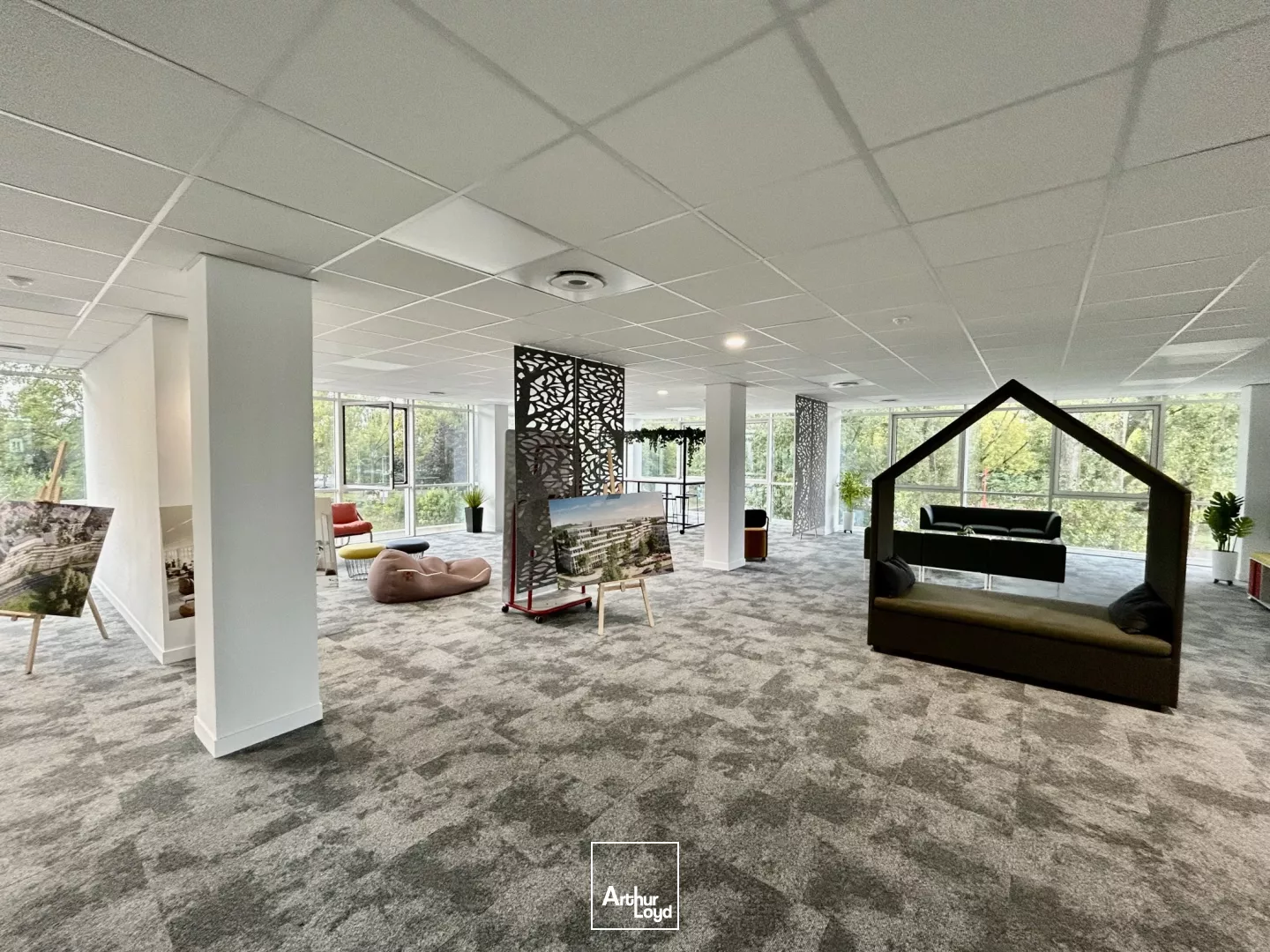 SENSORIUM bureaux label BREEAM RT2012 ecoresponsable programme immobilier espaces verts