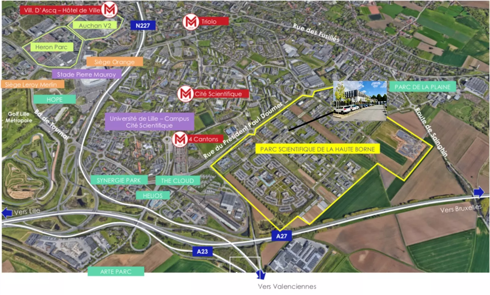 Immeuble de bureaux à louer - Villeneuve d'Ascq