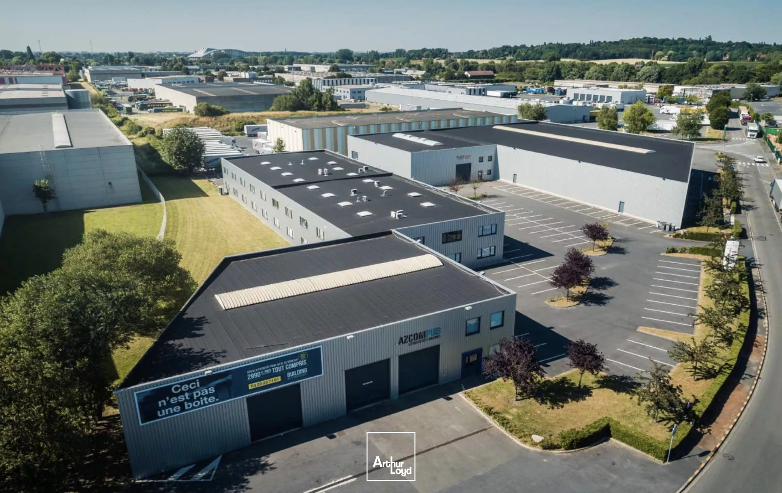 Entrepôt à louer sur le CIT de Roncq