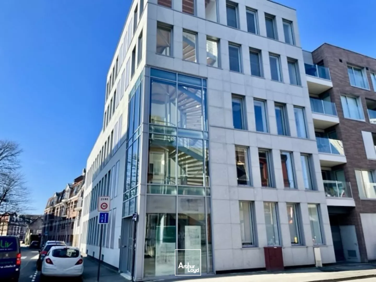 Bureaux neufs à louer proche du métro - rue Michel Servet à Lille