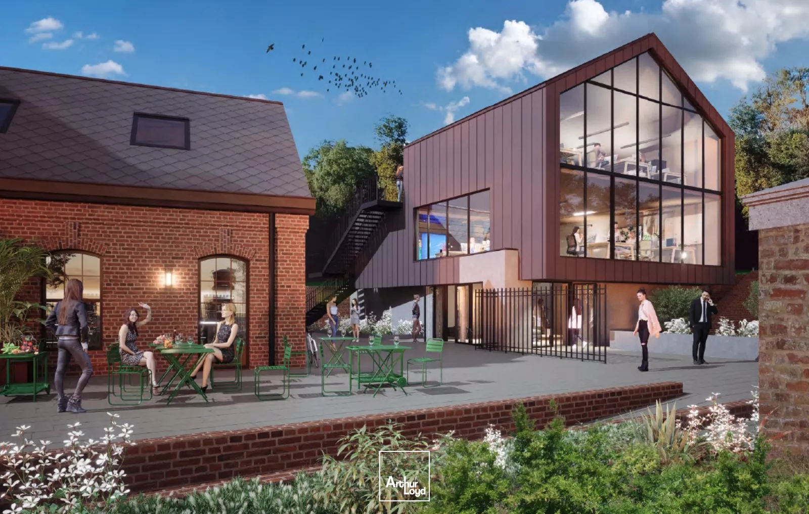 Usine Élévatoire Saint André - Bureaux à Louer - Vieux Lille 