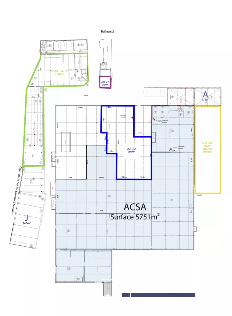 Entrepôt à louer - Wattrelos