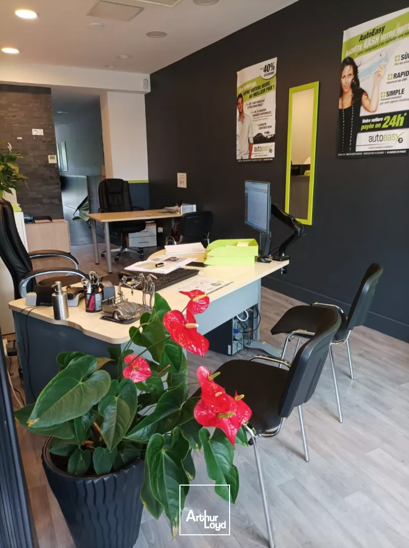 Locaux à louer avec une belle visibilité dans le centre de LOOS