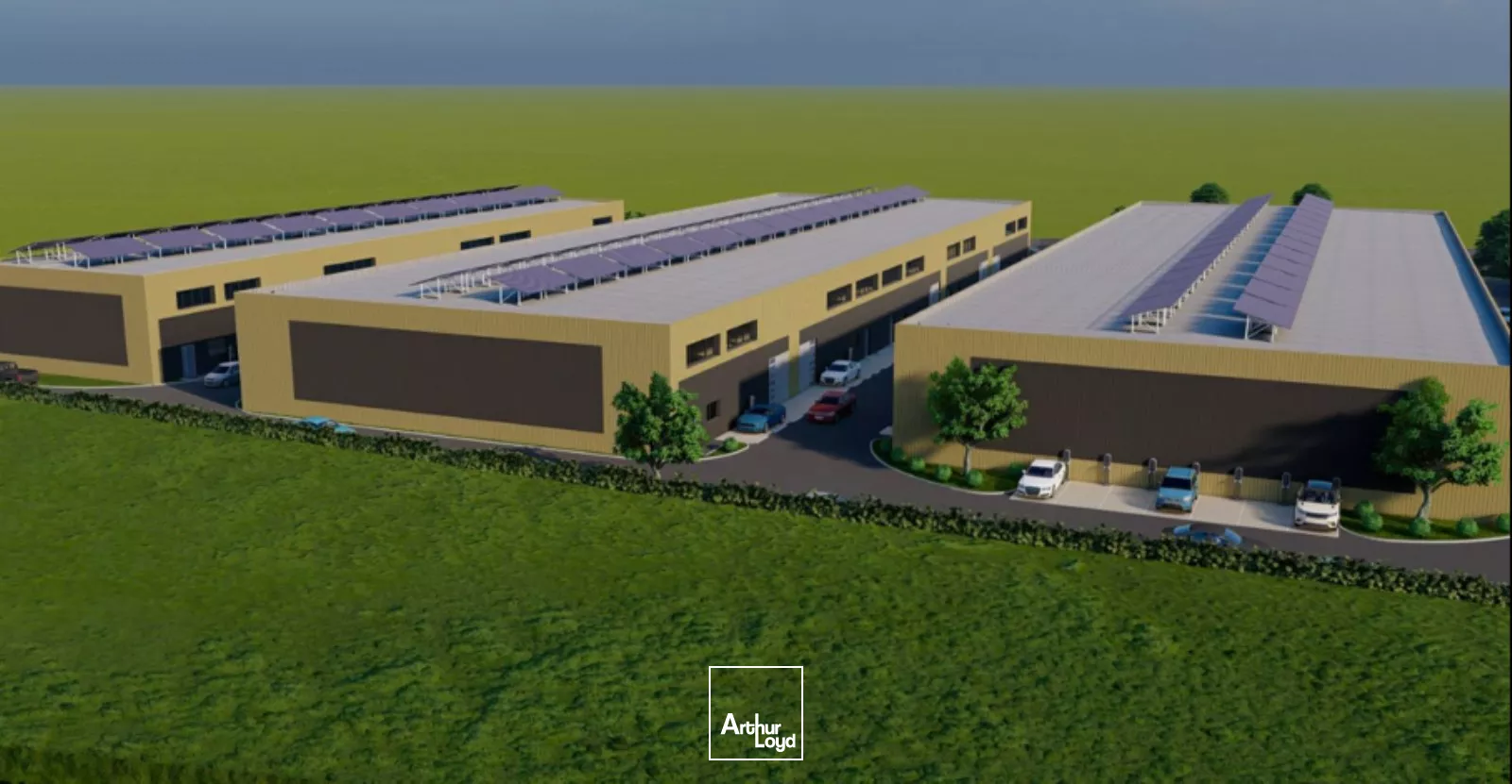 Local d'activité de 390 m2 à Louer à Amblainville