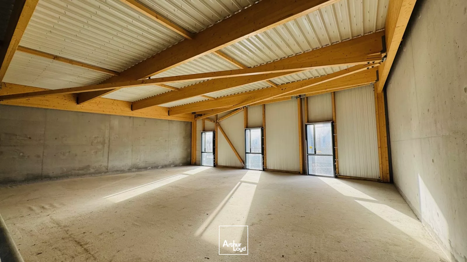 LOCAUX ACTIVITES 408 M² LAVALLOT A VENDRE